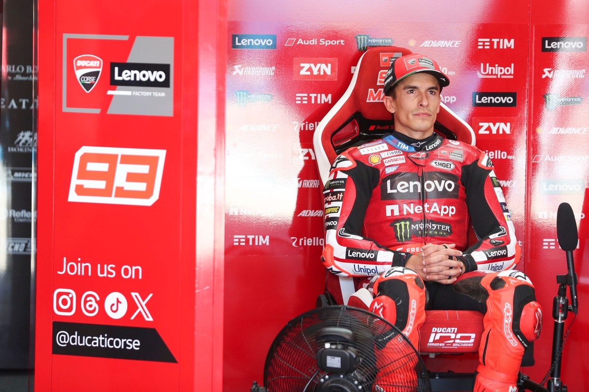 ‎Marc Márquez identifica principal fraqueza da Ducati após testes em Jerez