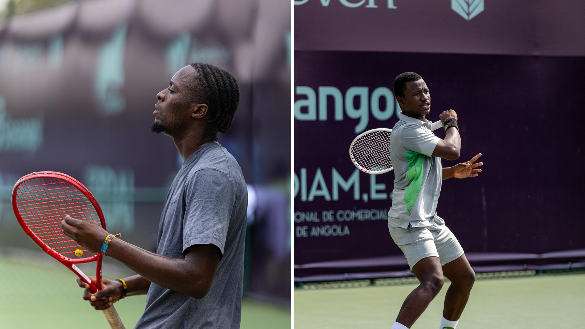 Emerson Pedro e Justino Rodrigues despedem-se do M25 Luanda após eliminações em singulares e pares