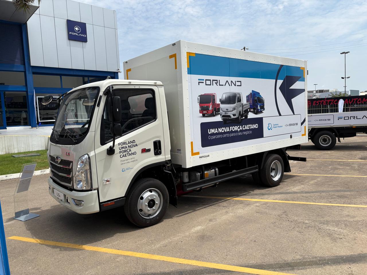 Caetano reforça oferta no transporte e logística com camiões leves Forland