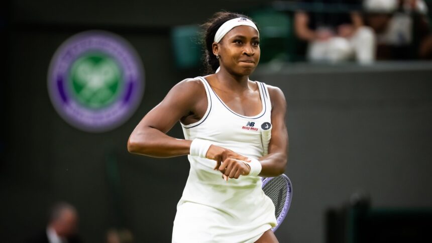 ‎Coco Gauff alcança pela primeira vez meias-finais de Wimbledon