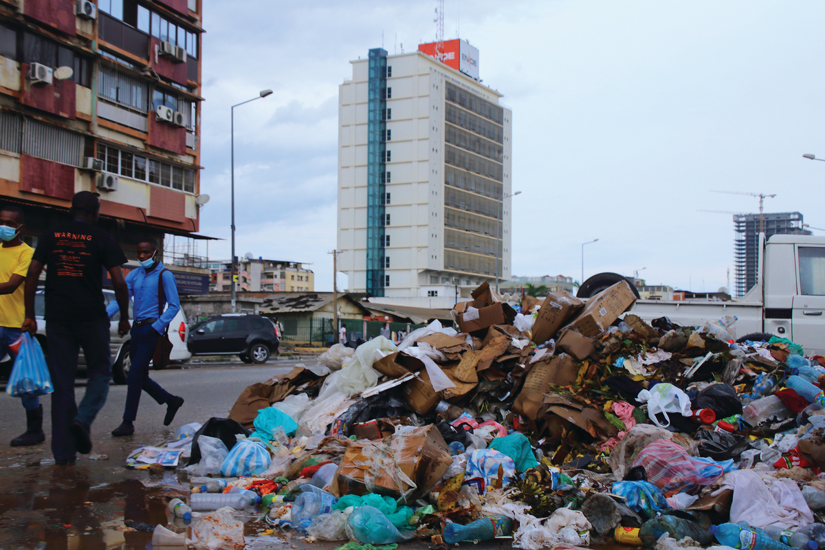 Angola produz 8,3 milhões de toneladas de lixo e recolhe apenas 24%