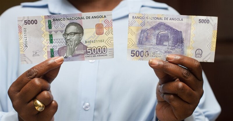 BNA detecta mais de 3 mil notas falsas de 5.000 kwanzas
