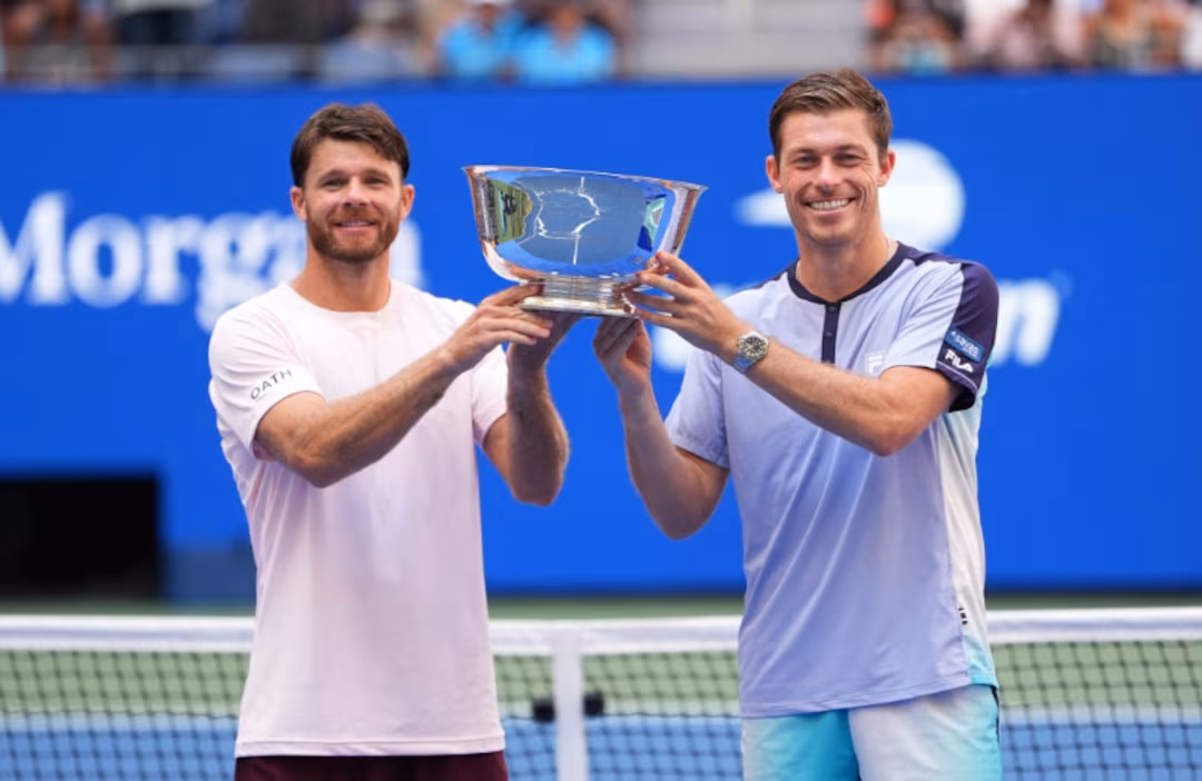 Harrison e Skupski conquistam US Open e fecham ano com dois títulos de Grand Slam